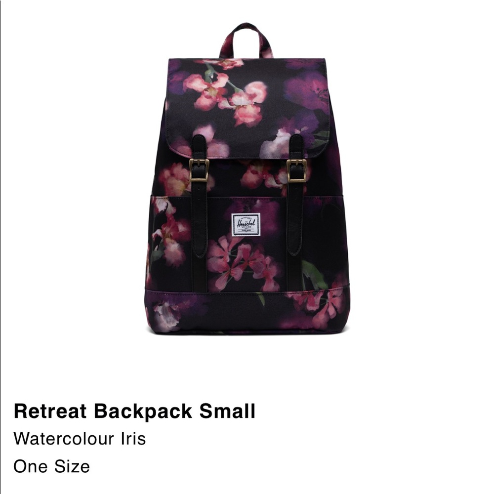 Brand new floral backpack